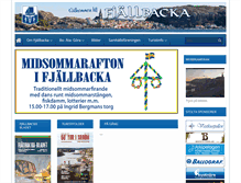 Tablet Screenshot of fjallbacka.com